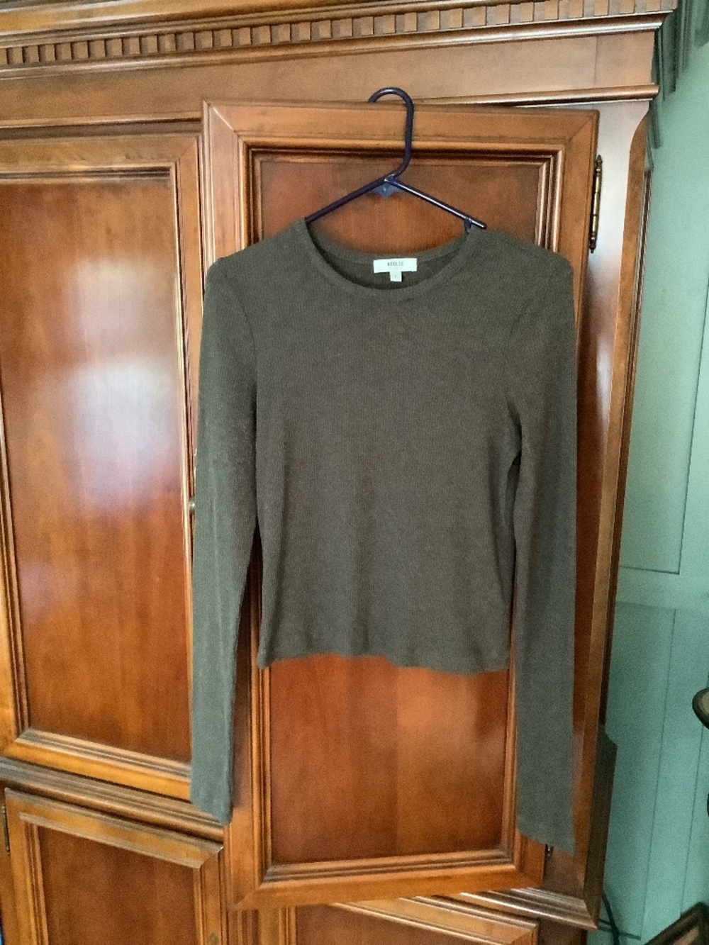 ADGOLDE “Alma” shrunken crewneck top size L
